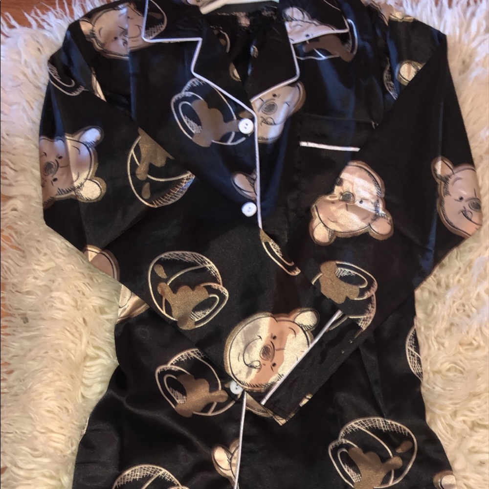 soft silk pajamas